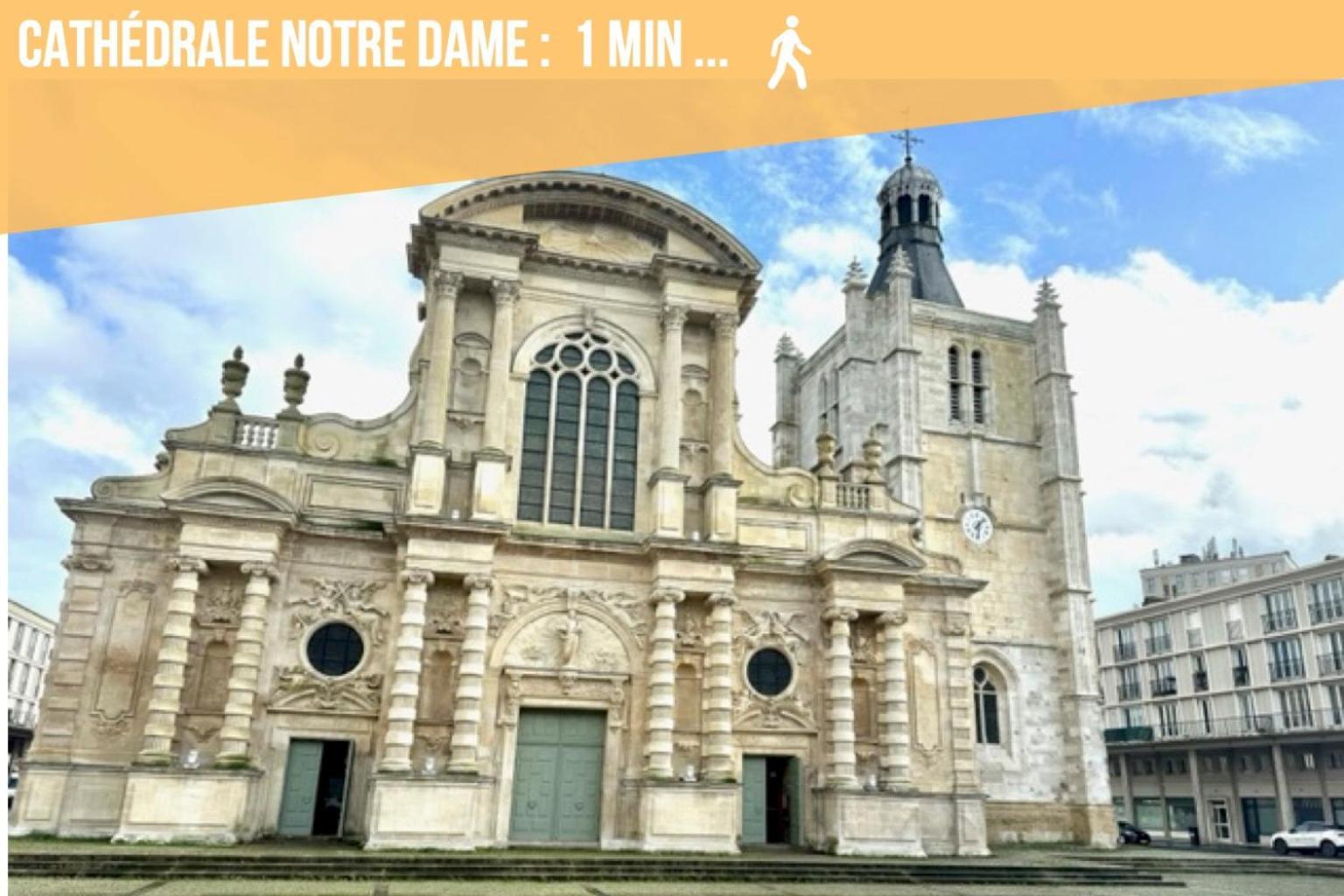 Le Clos Notre Dame Proche Du Bord De Mer Le Havre Exteriér fotografie